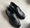 海瀾之家HLA皮鞋男士套腳軟底舒適耐磨休閑鞋HAAPXM1DBA040 黑色39 曬單實(shí)拍圖