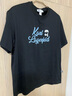 Karl Lagerfeld卡爾拉格斐男裝【100%棉】潮流撞色男士T恤老佛爺1K1E30602936 黑色 S （46） 曬單實(shí)拍圖
