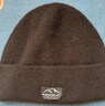 MISSION UV純羊毛保暖毛線(xiàn)帽秋冬加厚針織帽冷帽冬帽戶(hù)外護耳防寒帽子男冬季 曬單實(shí)拍圖
