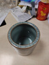 軒舞藝龍泉青瓷筆筒 文房文具用品 陶瓷辦公室用品水筆筒圓形毛筆筒 大號哥窯粉青（鐵線(xiàn)） 曬單實(shí)拍圖