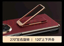 藍美希vivoxfold5手機殼新款折疊屏xfold5保護套腕帶支架磁吸真皮翻蓋鏡頭全包超薄防摔商務(wù)高檔皮套 【寰宇紅】伸縮腕帶-旋轉支架-頭層牛皮-智能視窗 vivoxfold5 曬單實(shí)拍圖