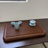 臣適茶盤(pán)實(shí)木家用電木新款干泡小茶臺托盤(pán)整塊辦公室功夫茶具排水茶海 黃花梨色【高山流水50*30*4加厚】+六重禮 曬單實(shí)拍圖