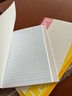 得力筆記本本子記事本工作b5練習本a5紙a4橫線(xiàn)本大本厚款大學(xué)學(xué)生軟面抄辦公用大號簡(jiǎn)約護眼紙張初中生 A5*6本【30張/本】 曬單實(shí)拍圖