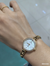 天王（TIAN WANG）手表女士 新年禮物赫拉之環(huán)鋼帶石英女表金色LS31585G.G.W 曬單實(shí)拍圖