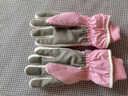 時(shí)鳥(niǎo)hellokitty兒童滑雪手套女童冬季戶(hù)外玩雪防水保暖大童防滑加絨 粉粉貓咪(6-12歲) 曬單實(shí)拍圖