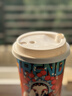 拜杰一次性杯子一次性咖啡杯帶蓋國潮紙杯奶茶豆漿熱飲杯500ml25只 曬單實(shí)拍圖
