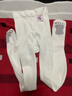 迪士尼女童打底褲春秋兒童白色連褲襪女孩7A抗菌打底舞蹈襪ZS160309 白L 曬單實(shí)拍圖