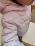巴布豆兒童羽絨服冬季新款女童保暖舒適冬裝漸變色輕薄防風(fēng) 天藍 130 曬單實(shí)拍圖