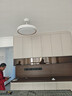 歐普（OPPLE）全光譜風(fēng)扇燈吊扇燈LED一體智能Ra98臥室燈42寸品風(fēng)1級能效包安裝 曬單實(shí)拍圖