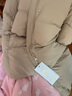 波司登（BOSIDENG）冬季羽絨服女款長(cháng)款可脫卸帽加厚冬新國標90絨商場(chǎng)同款修身外套 半糖卡其7A34 S 160/84A 體重約110-130斤 曬單實(shí)拍圖