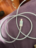 Smorss蘋(píng)果數據線(xiàn)Type-c快充線(xiàn)PD30W/27W/20Wto Lightning適用iPhone14/13/12/11手機車(chē)載-冰晶綠1.5米 曬單實(shí)拍圖