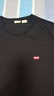 Levi's李維斯25春夏新款情侶簡約休閑時尚寬松LOGO印花短袖T恤 黑色 002U3-0001 XL 曬單實拍圖