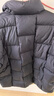 太平鳥(niǎo)男裝 立領(lǐng)羽絨服白鴨絨冬短款防寒潮流男生面包服 黑色批 L 曬單實(shí)拍圖