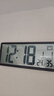 Timess電波鐘掛鐘客廳鐘表家用LCD大屏電子萬(wàn)年歷時(shí)鐘桌面鬧鐘35cm 曬單實(shí)拍圖