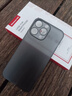 紐曼 適用蘋(píng)果14pro手機殼 iphone14pro保護套鏡頭全包超薄半透明磨砂膚感防摔簡(jiǎn)約硬殼男女款 【深空黑】膚感磨砂丨不沾指紋 曬單實(shí)拍圖
