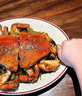 海蘊極鮮 熟凍面包蟹 麥克達夫滿(mǎn)黃面包蟹道蟹海鮮水產(chǎn)年貨春節送禮 1.3-1.5斤/只（2只裝） 曬單實(shí)拍圖