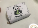 可愛(ài)帕恰狗卡通卡包女款小眾大容量多卡位便攜小巧駕駛證件零錢(qián)包 貪吃小熊貓【18卡位+2證件位】 曬單實(shí)拍圖