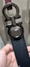 菲拉格慕（Ferragamo）男士黑色雙面可調式Gancini皮帶 0689134_C  _ 115（禮物送男友） 曬單實(shí)拍圖