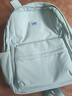 Lee書(shū)包女初中生大容量休閑輕便雙肩包大學(xué)生電腦包旅行背包 糖果藍 曬單實(shí)拍圖