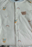 婧麒（JOYNCLEON）秋冬嬰兒連體衣新生男女寶寶夾棉衣服無(wú)骨哈衣爬服小月齡睡衣 云朵小熊【40g棉連體衣】 73cm  【6-9個(gè)月建議體重7.2-9kg】 曬單實(shí)拍圖