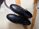 海瀾之家HLA皮鞋男秋冬英倫頭層牛皮鞋子男士正裝商務(wù)休閑鞋男 T342黑色43 曬單實(shí)拍圖