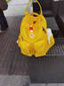 sun earth&u七夕多功能輕便媽咪包寶媽雙肩包女手提時(shí)尚情人節超輕防水母嬰包 姜黃色（20L） 曬單實(shí)拍圖