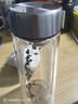 胖東來(lái)同款不易摔爛鋼化玻璃杯500ml耐摔高溫硼硅雙層玻璃水杯茶 鋼本色350毫升【防摔防爆雙層高 曬單實(shí)拍圖