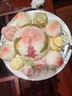 御茶膳房造型面點(diǎn)壽桃花饃1.25kg饅頭點(diǎn)心花餑餑禮盒送禮禮品生日蛋糕禮物 曬單實(shí)拍圖