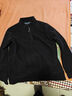 莫代爾冬季保暖內衣男加絨加厚半高領(lǐng)發(fā)熱單件上衣打底衫秋衣防寒棉毛衫 黑色2593 拉鏈加絨加厚 L 170 120-140斤 曬單實(shí)拍圖
