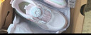 安踏兒童運動(dòng)鞋女小童夏季網(wǎng)面透氣旋鈕蝶翼休閑鞋A322429903H 曬單實(shí)拍圖