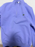 LACOSTE法國鱷魚(yú)男女同款25秋冬新款時(shí)尚立領(lǐng)長(cháng)袖衛衣|SH9774 5QD/紫藤色 S 3 曬單實(shí)拍圖
