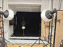 攝影怪兵器（hakutatz）3*3米黑色吸光布植絨布照相背景純黑黑幕拍照拍攝道具幕布拍不反光絨布攝影 曬單實(shí)拍圖