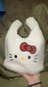 優(yōu)歆Hello1Kitty毛絨包包手提包秋冬上班百搭通勤收納包高顏值小拎包 【白色KT-無(wú)掛件】 18*17*12cm 曬單實(shí)拍圖