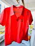 啄木鳥(niǎo)翻領(lǐng)短袖t恤女夏季新款POLO衫純棉正肩顯瘦運動(dòng)休閑上衣 粉紅 3XL 曬單實(shí)拍圖