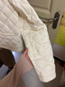 UR2025冬季新款女裝休閑菱格絎縫口袋羽絨服外套UWM150033 米白 S 曬單實(shí)拍圖