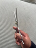 SWSR德國精工理發(fā)剪刀美發(fā)剪打薄剪劉海神器家用的剪頭發(fā)專(zhuān)用剪刀 全鋼一體-牙剪【送梳子】 曬單實(shí)拍圖