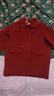 幼悠女童娃娃翻領(lǐng)名媛風(fēng)大衣中長(cháng)款冬季俏皮可愛(ài)大蝴蝶結保暖外套 深紅色 110 cm 曬單實(shí)拍圖