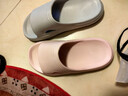 廚盾防滑拖鞋男女室內家居家用孕婦老人浴室無(wú)味洗澡防臭寬松透氣拖鞋 冰莓粉 37-38 曬單實(shí)拍圖