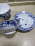煜乾碗泡面碗米飯碗高腳碗單個(gè)家用景德鎮防燙創(chuàng  )意骨瓷青花瓷釉中彩 6英寸高腳碗 曬單實(shí)拍圖