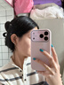 素洛大視窗帶鏡頭膜蘋(píng)果17promax純色高級感16pro手機殼Air液態(tài)硅膠iPhone14情侶男女13簡(jiǎn)約全包12防摔 灰粉色 液態(tài)大視窗 iPhone 17 Pro Max 曬單實(shí)拍圖