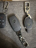 迪加倫 金屬真皮 奔馳鑰匙套 新C級C260L E級E200L E300L GLC A200 S級 汽車(chē)鑰匙包殼 B款深空灰+奔馳鑰匙扣 曬單實(shí)拍圖