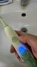 小米寶寶兒童電動(dòng)牙刷聲波式牙刷不傷牙家用充電式軟毛牙刷深度清潔水洗細軟毛刷超長(cháng)續航 兒童充電【萌動(dòng)綠】 配3刷頭 曬單實(shí)拍圖