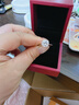 凡愛(ài)六爪莫桑鉆戒指仿真情侶女款一2三5克拉求婚結婚戒鴿子蛋圣誕禮物 3克拉D色莫桑鉆 曬單實(shí)拍圖