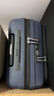 新秀麗（Samsonite）行李箱20英寸拉桿箱大波浪箱側開(kāi)前開(kāi)口登機密碼箱深藍色KJ1 曬單實(shí)拍圖