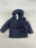哈吉斯（HAZZYS）品牌童裝男女童羽絨服冬季新款三防抑菌防靜電可拆卸羽絨服 藏藍 120 曬單實(shí)拍圖