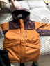 361°能暖科技兒童羽絨服2025冬男女中大童三防保暖外套 橙150 曬單實(shí)拍圖