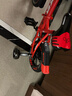 永久（FOREVER）兒童自行車(chē)可折疊男女孩2-3-4-6-10歲腳踏車(chē)中小童寶寶童車(chē) 中國紅+折疊+避震一體輪 +閃光輪 12寸【推薦身高85-105CM】 曬單實(shí)拍圖