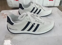 品牌斷碼男鞋秋季新款運動(dòng)鞋男軟底休閑跑步鞋男士網(wǎng)面透氣鞋子男 AD9088白色 41 曬單實(shí)拍圖