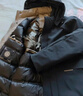 鴨鴨（YAYA）鵝絨羽絨服男加厚中長(cháng)款冬季保暖中青年可拆連帽羽絨外套新年衣服 曬單實(shí)拍圖