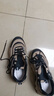 里奇.喬丹   RICKY JORDAN品牌女鞋2025秋冬新款厚底內增高休閑鞋輕便老爹鞋防水軟底運動(dòng)鞋 QD101黑色【皮面款】 40 曬單實(shí)拍圖